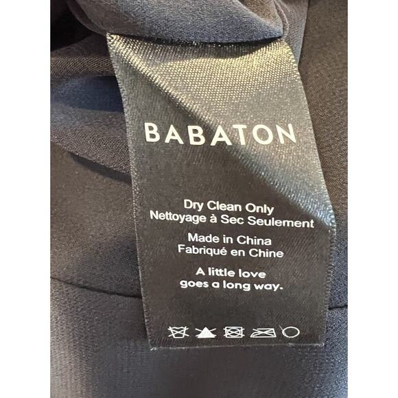 Aritzia Babaton Patricio Dress Black Size 2 NWT $138 Minimalist Preppy Career - Picture 10 of 11